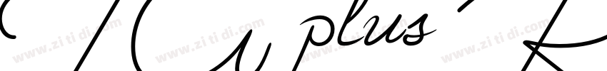 TA plus Regular字体转换